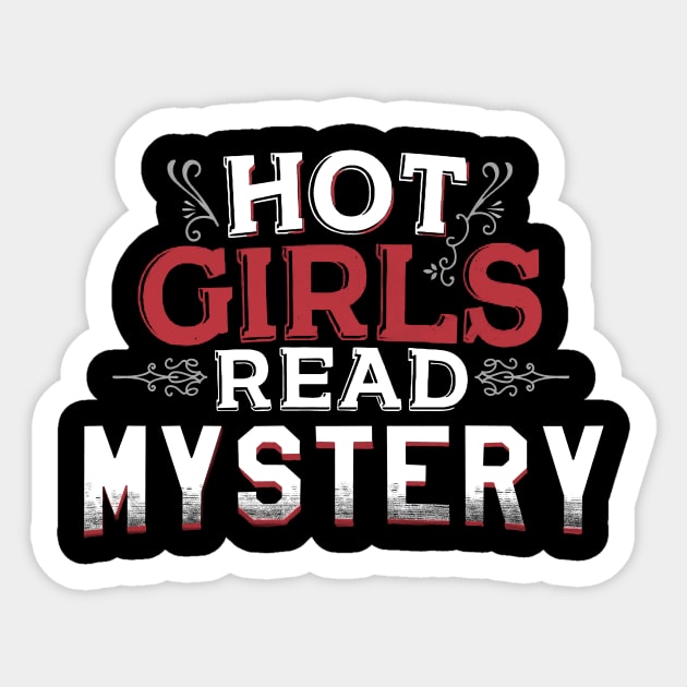 Hot Girls Read Mystery Sticker by CreativeSage